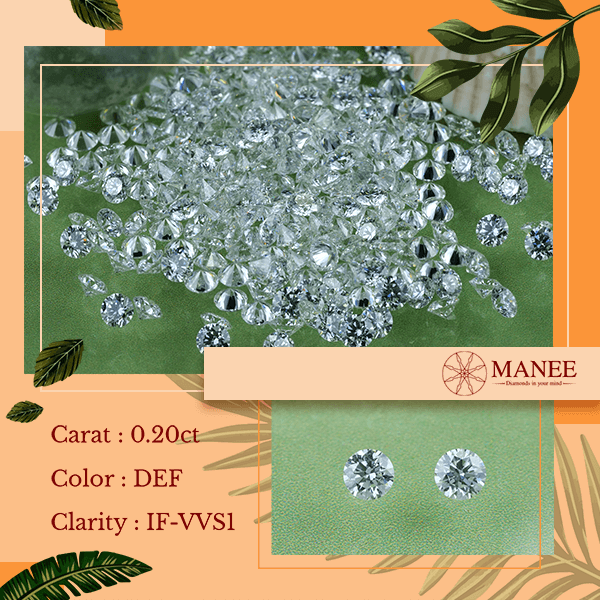 0.20 ct / DEF / IF-VVS
